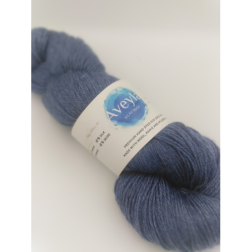 Art. Silky sock , синий джинс