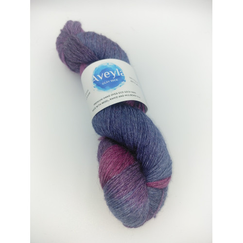 Art. Silky sock , фиолетовый градиент